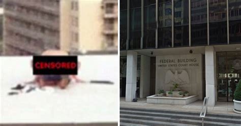 Federal Official Photographed Having Sex On Roof Of COURTHOUSE Is Investigated For Causing