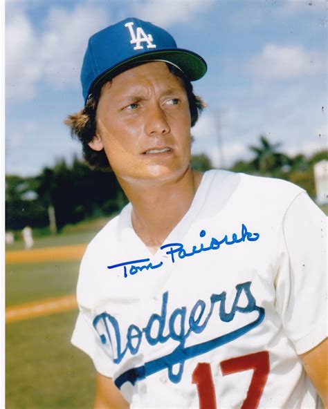 Tom Paciorek Los Angeles Dodgers Color Action Signed X Ebay