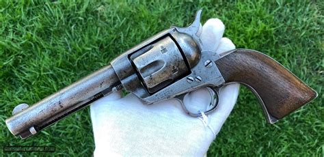 Antique Colt Single Action Army Revolver MFG 1881 SAA