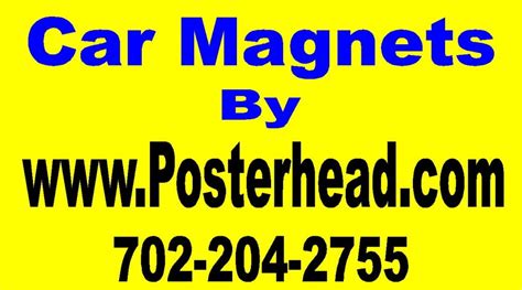 Car Door Magnetic Signs - Posterhead.com