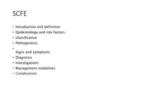 SCFE / slipped capital femoral epiphysis | PPT