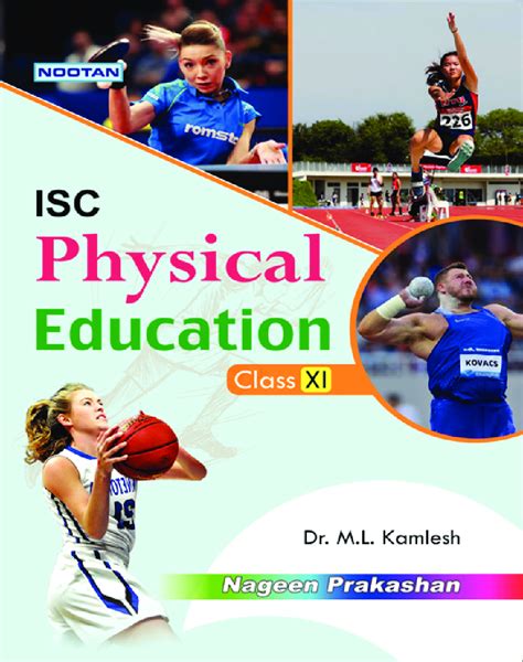 Buy Isc Class 11 Physical Education Textbook Pdf Online 2020