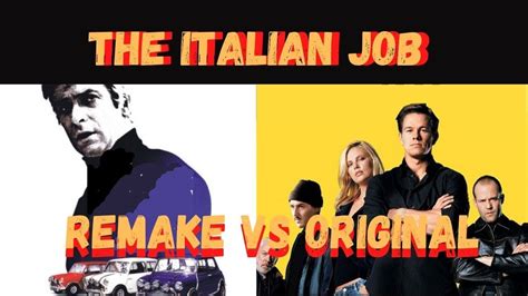 The Italian Job Remake Vs Original Youtube