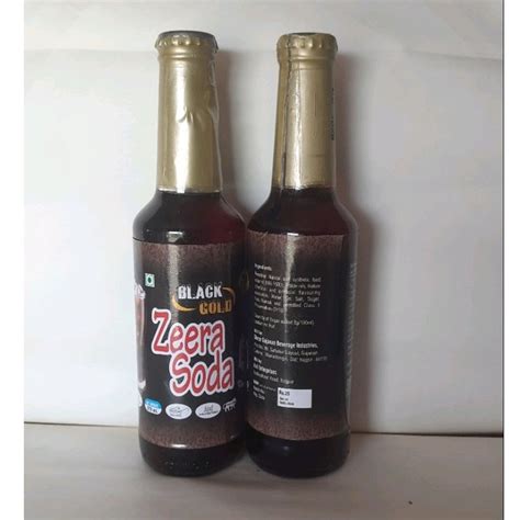 Soft Drink Jeera Black Gold Zeera Soda Packaging Size 500 Ml