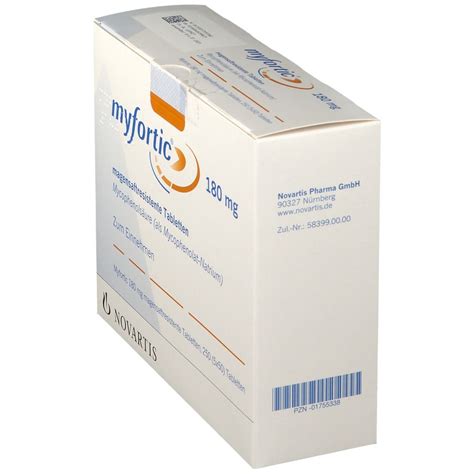 Myfortic 180 Mg 5x50 St Mit Dem E Rezept Kaufen Shop Apotheke