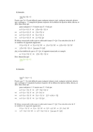 Resumen Y Ejercicios Limites Y Continuidad Este Es Pdf