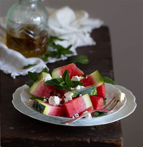 Insalata Di Anguria E Feta Lacipollainnamorata