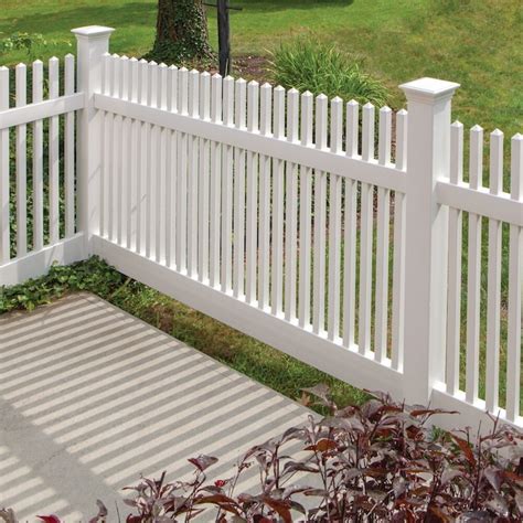 Freedom Lennoxkeswick 7 Ft H X 5 In W White Vinyl Corner Fence Post