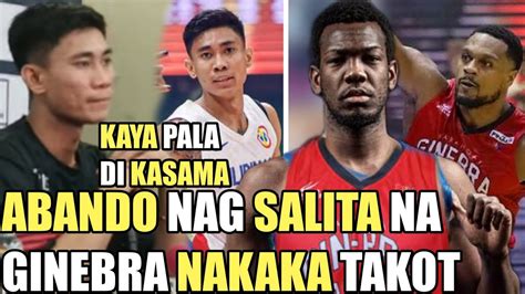 GINEBRA RHENZ ABANDO NAG SALITA NA BAKIT HINDI KASAMA SA GILAS