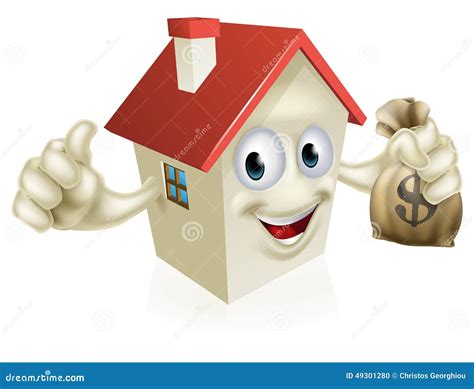 House Holding Money Stock Vector Illustration Of Housing