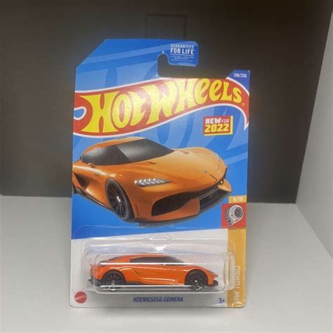 Toys Hot Wheels Koenigsegg Gemera Orange Hw Turbo Vhtf Poshmark