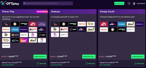 Super App For Multiple Ott Platforms In A Single Plan Or Subscription