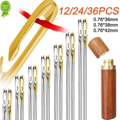 New 1224blind Magnetic Needles Stainless Steel Self Threading