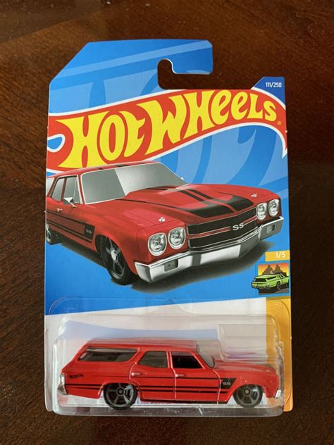 Hot Wheels Chevelle Ss Wagon Hw Wagons Hcx M C No Blister Paladino Leil Es