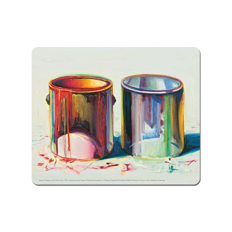 Wayne Thiebaud Two Paint Cans 1987 Fondation Beyeler Shop