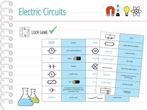 Electric Circuit Loop Game Ks34 By Anjacschmidt Teaching Resources