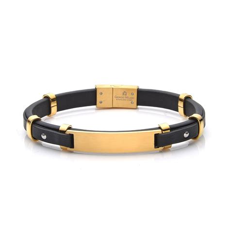2081 Steel Bracelet – Modern Elegance with Leather & Steel