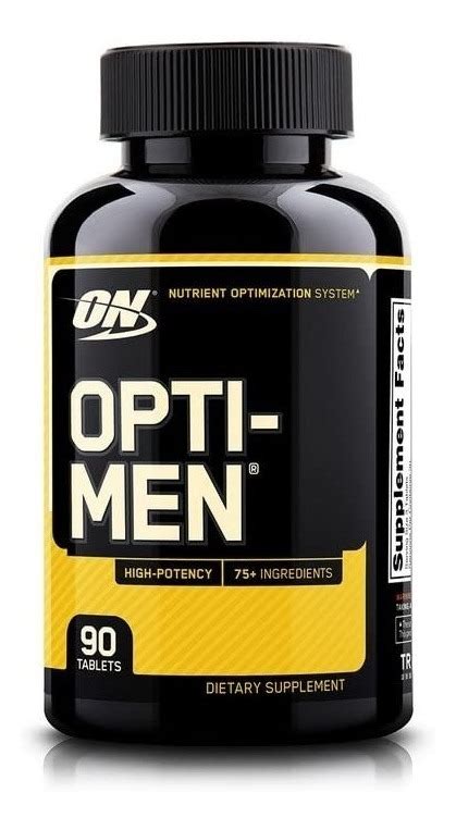 Opti Men Tablets Optimum Multivitam Nico Importado Eua Frete Gr Tis