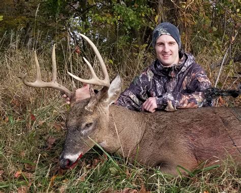 120 Whitetail Buck In Bartholomew County Indiana By Brent Stringer