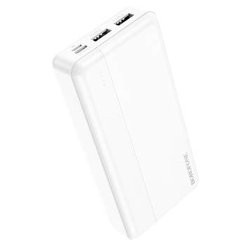 Borofone Borofone Powerbank 20000 MAH Incl 2x USB Aansluiting 1x