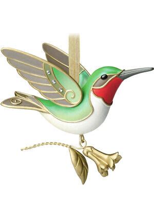 HALLMARK BEAUTY OF BIRDS HUMMINGBIRD 2014 KOC EVENT REPAINT NIB EBay