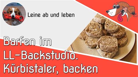 BARF Hunde barfen Kürbistaler Rezept Einfach schnell gesund und