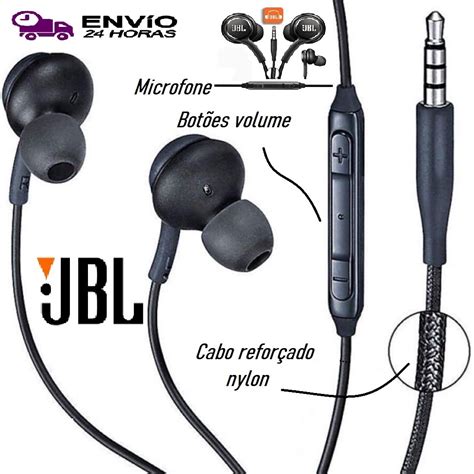 Fone De Ouvido Jbl Alta Qualidade Microfone E Controle De Volume