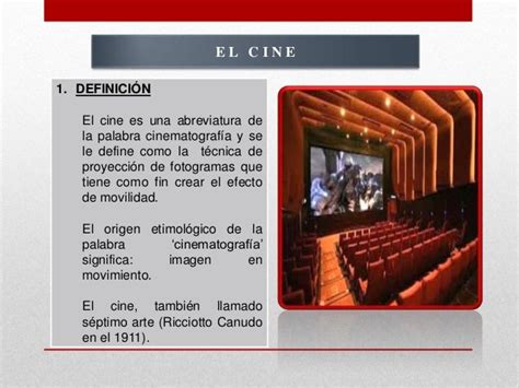 El Cine Y Sus Generos