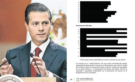 Peña Nieto Se Salva No Está Entre Funcionarios Que Se Investigan Por