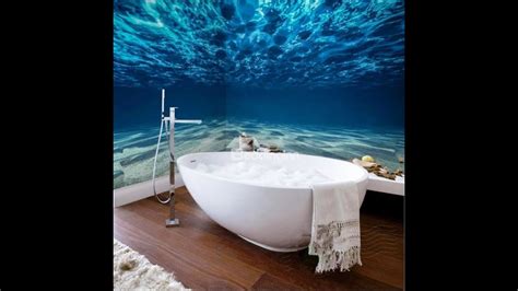 Beautiful Wall Murals Design For Your Dream Bathroom YouTube