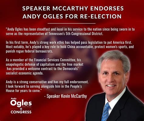 Congressman Andy Ogles on Twitter: "I’m thrilled to have Speaker ...