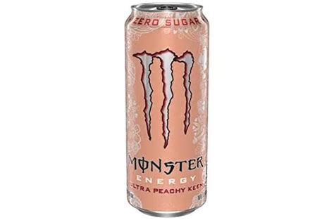 New Monster Energy Ultra Peachy Keen Zero Sugar Energy Drink Fl Oz