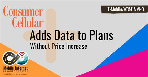 Consumer Cellular Adds Data To Plans Without Price Increase Mobile