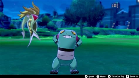 Shiny Croagunk Caught And Extra Clips Pokemon Sword And Shield Youtube