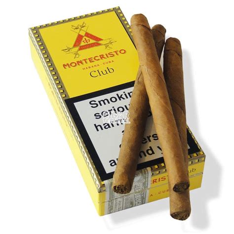 Montecristo Club 100 Cigars Packs Of 10 For 10900 A Cuban