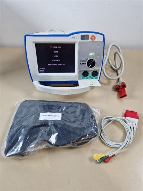 Used Zoll R Series Bls Defib With Pacer And Ecg Defibrillator