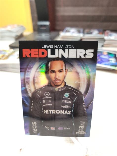 2021 Topps Chrome Formula 1 Lewis Hamilton Redliners Refractor RL 1