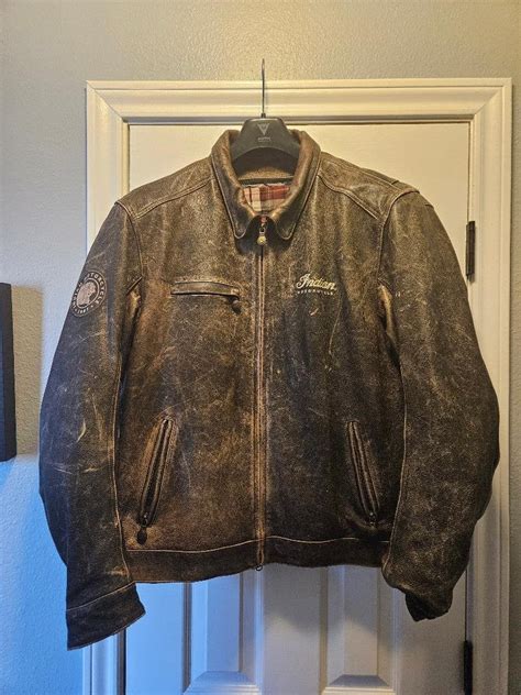 Indian Distressed Leather Jacket Xl Indian Motorcycle Forum