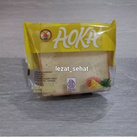 Jual Aoka Roti Panggang Lembut Dus Isi Pcs Tersedia Satuan Rasa Dan