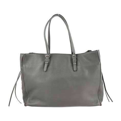 【楽天市場】balenciaga バレンシアガ ペーパーb4 トートバッグ 432596 レザー グレー 2way【本物保証】【中古】：3r