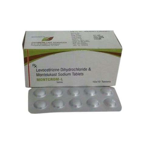 Levocetirizine Dihydrochloride And Montelukast Sodium Tablet At Rs