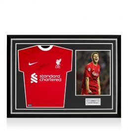 Steven Gerrard Signed Liverpool Fc Home Shirt In Hero Frame