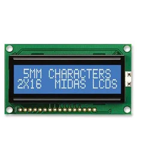 Mc21605h6wk Bnmlw V2 Alphanumeric Lcd Display 16x2 White