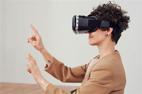 Person Using Virtual Reality Goggles · Free Stock Photo