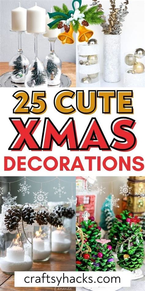 25 Beautiful Diy Christmas Decorations Artofit