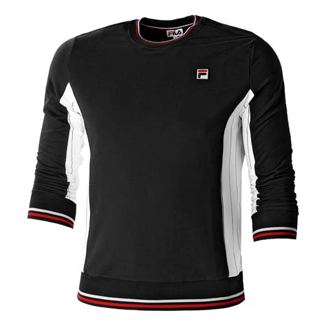 Buy Fila Finn Felpa Uomini Nero, Bianco online | Tennis Point IT