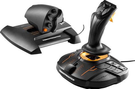 Проводной джойстик Thrustmaster T 16000M FCS Hotas Black Orange