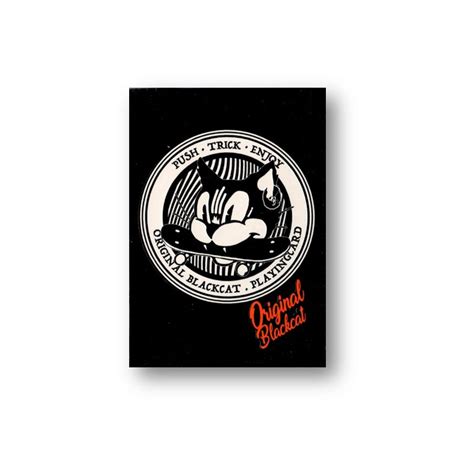 Original Blackcat Limited Edition Playing Cards 22 99