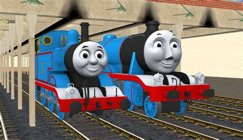 Thomas and Gordon by ThomasTankEngine76 on DeviantArt