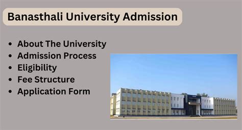 Banasthali University Admission 2024-25 | (Open) Last Date